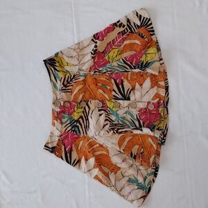 Forever 21 Women's Shirt Size M Tropical Print